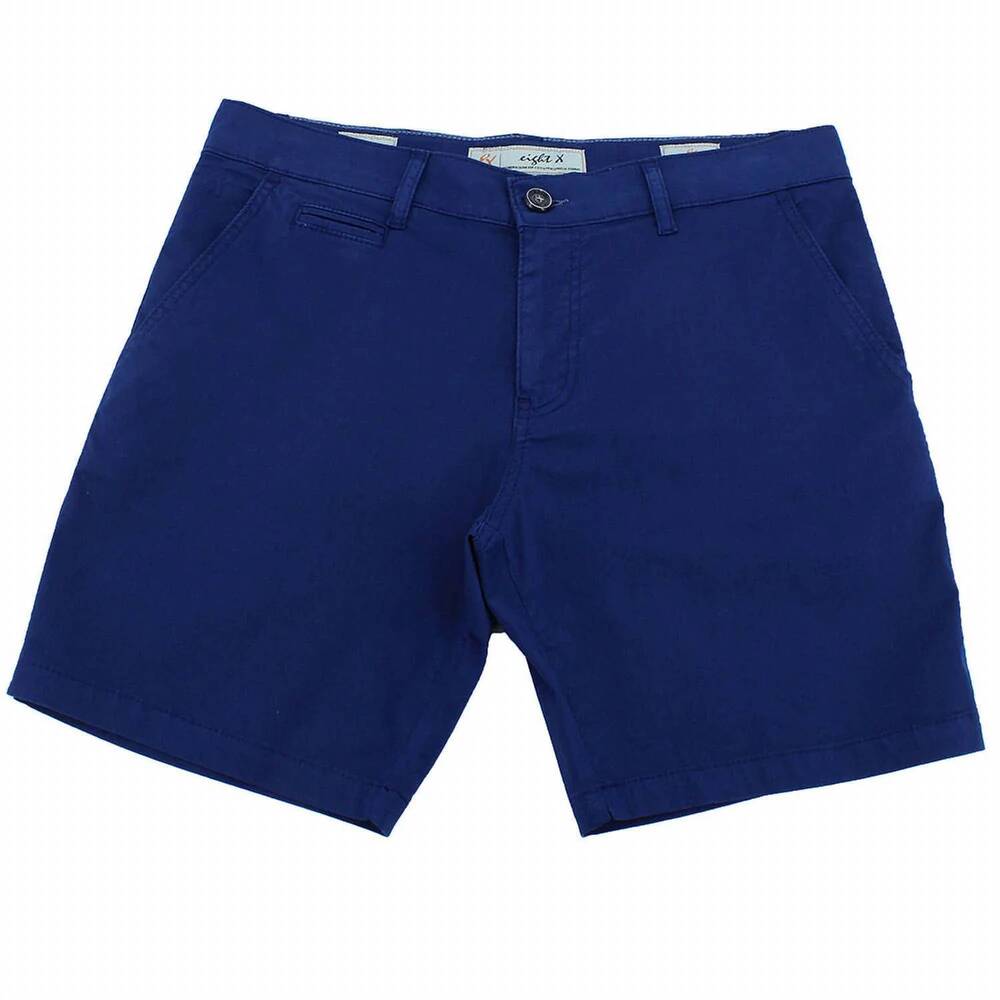 NEW EIGHT X men's chino shorts in navy